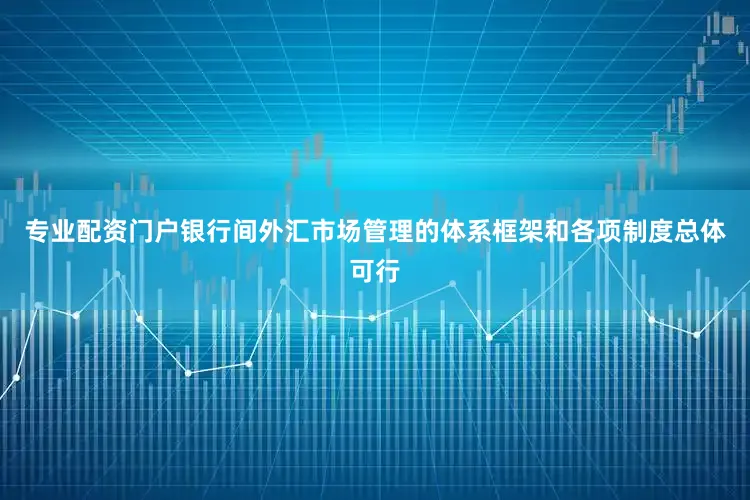 专业配资门户银行间外汇市场管理的体系框架和各项制度总体可行